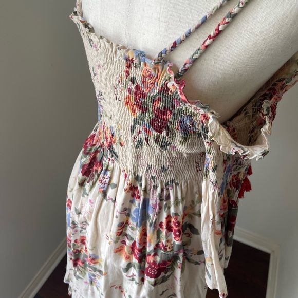 Floral Off-Shoulder Dress - Multicolor - Picture 4 of 5